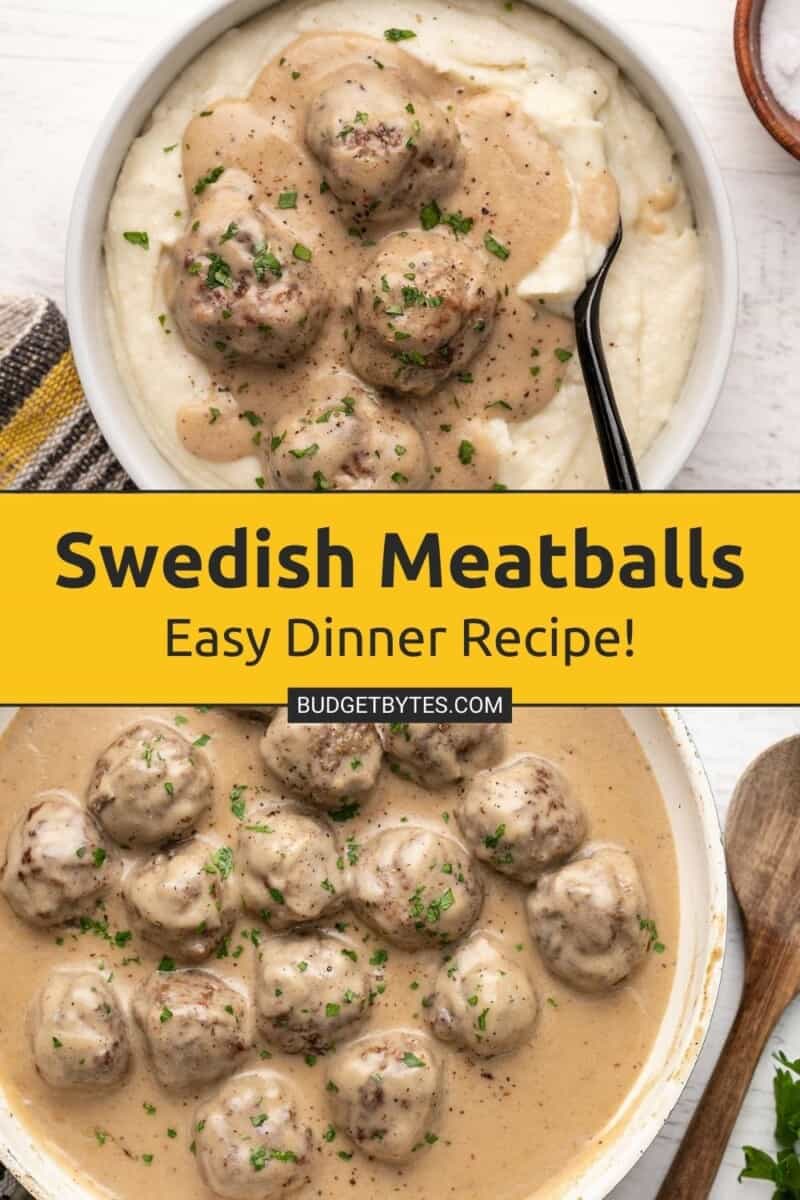 Swedish Meatballs - Budget Bytes