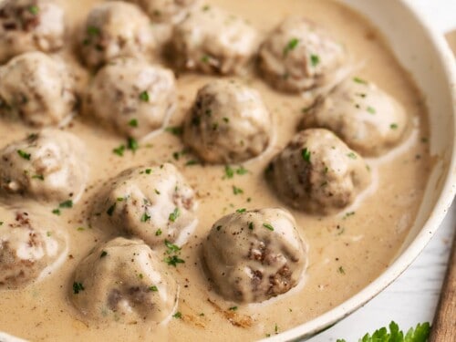 HomemadeSwedish Meatballs - Budget Bytes