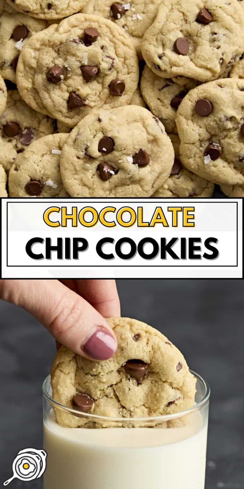 chocolate chip cookies pin