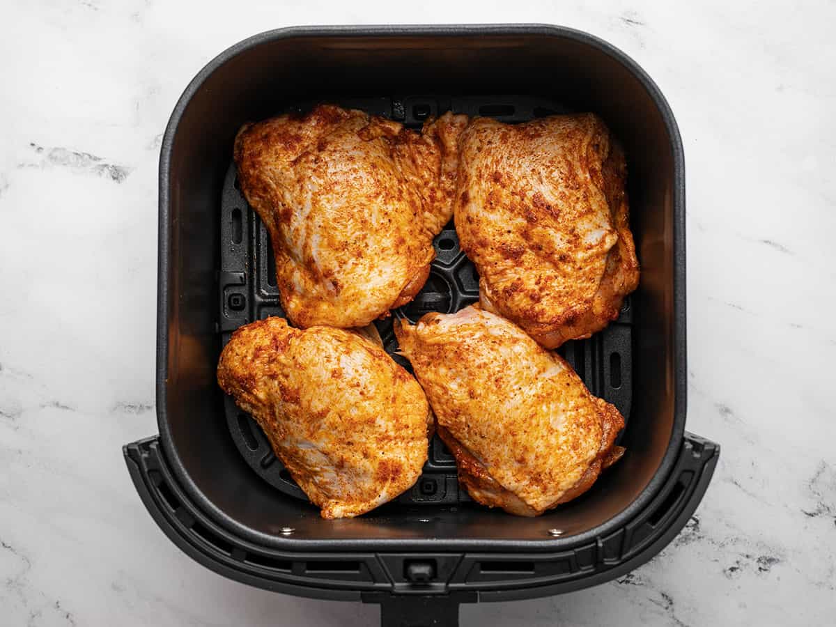 Air Fryer Chicken Thighs - Spend With Pennies