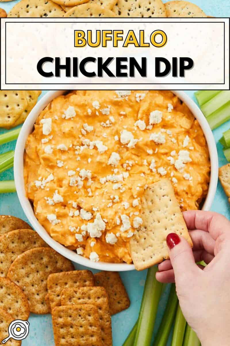 Buffalo Chicken Dip pin image