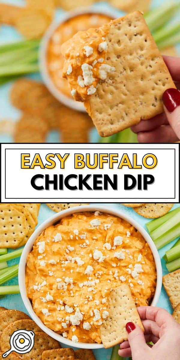 Buffalo Chicken Dip pin image