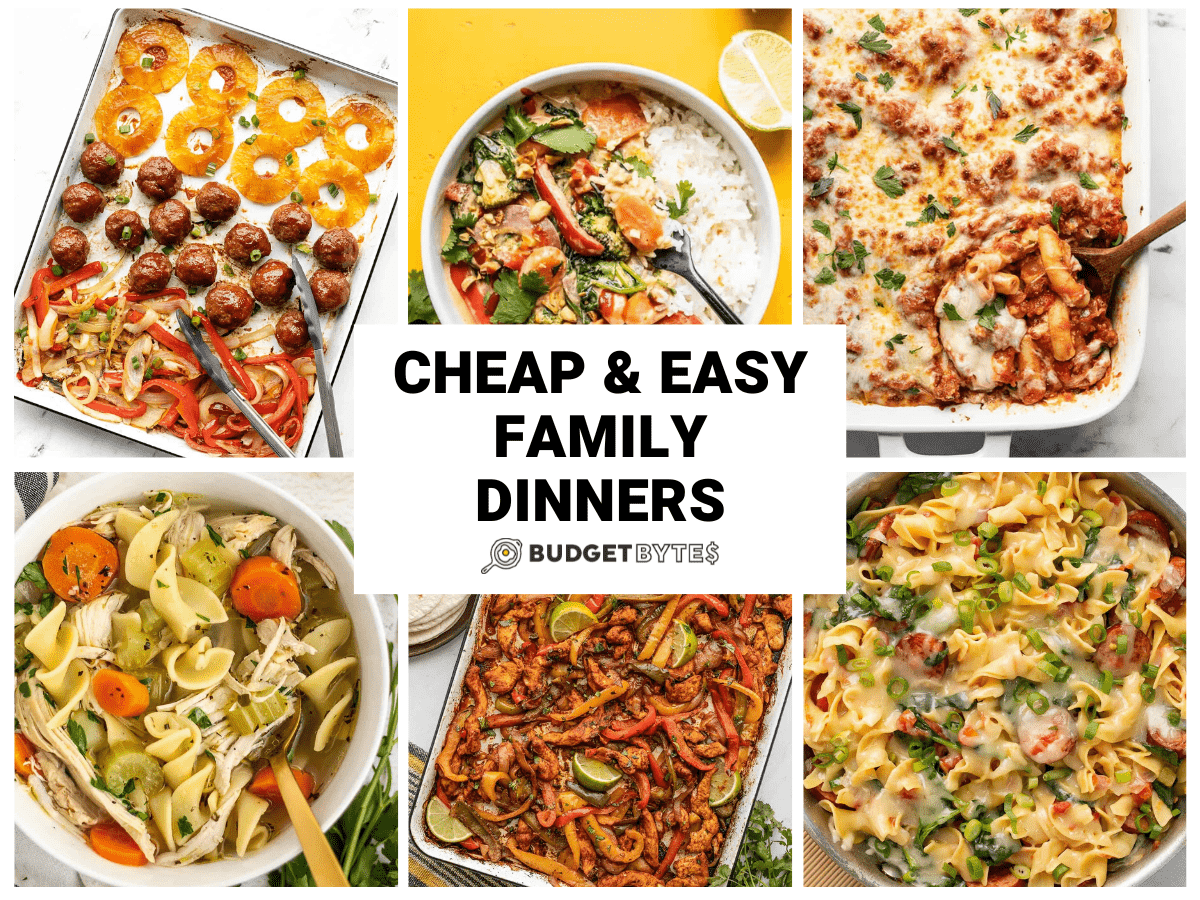 Discounted budget-friendly meals