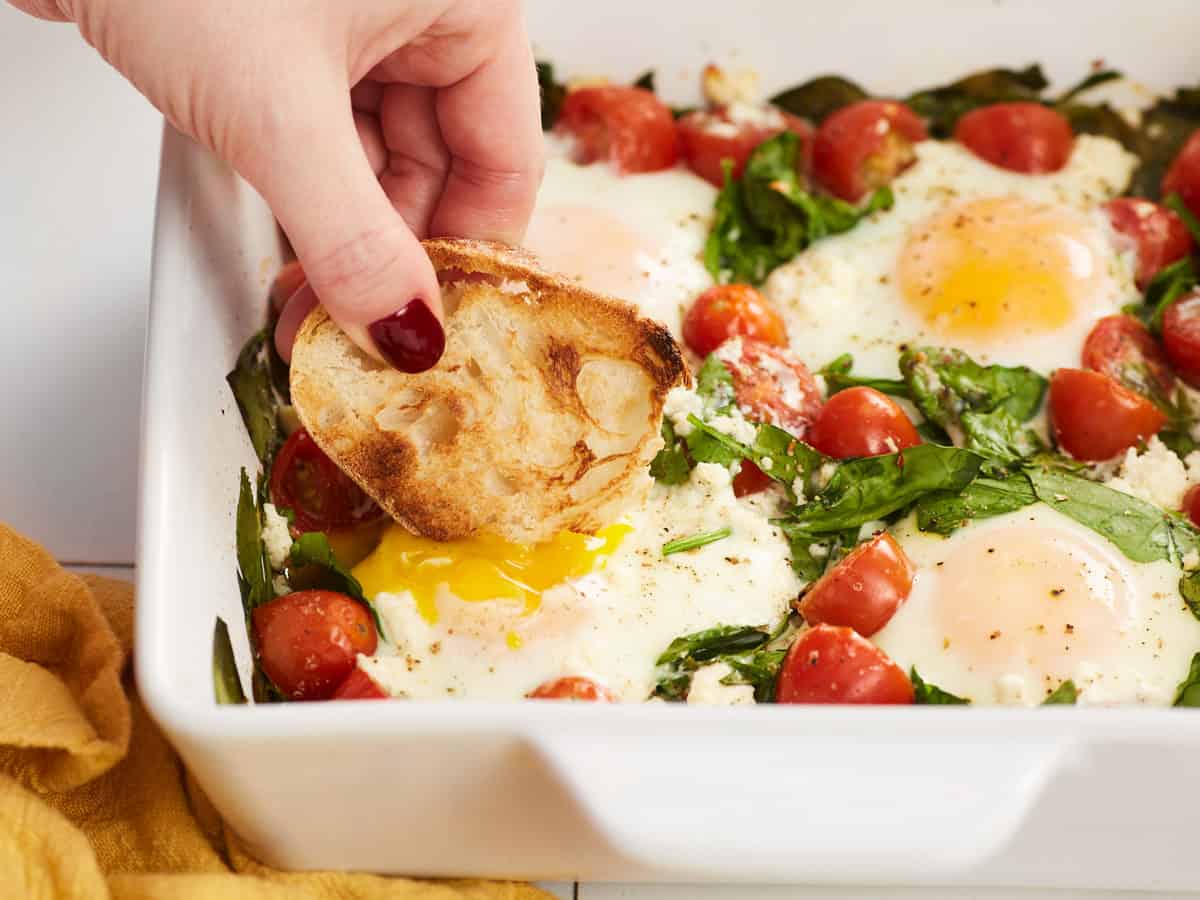 Baked Eggs Recipe - Love and Lemons