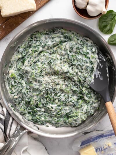 Easy Creamed Spinach - Budget Bytes