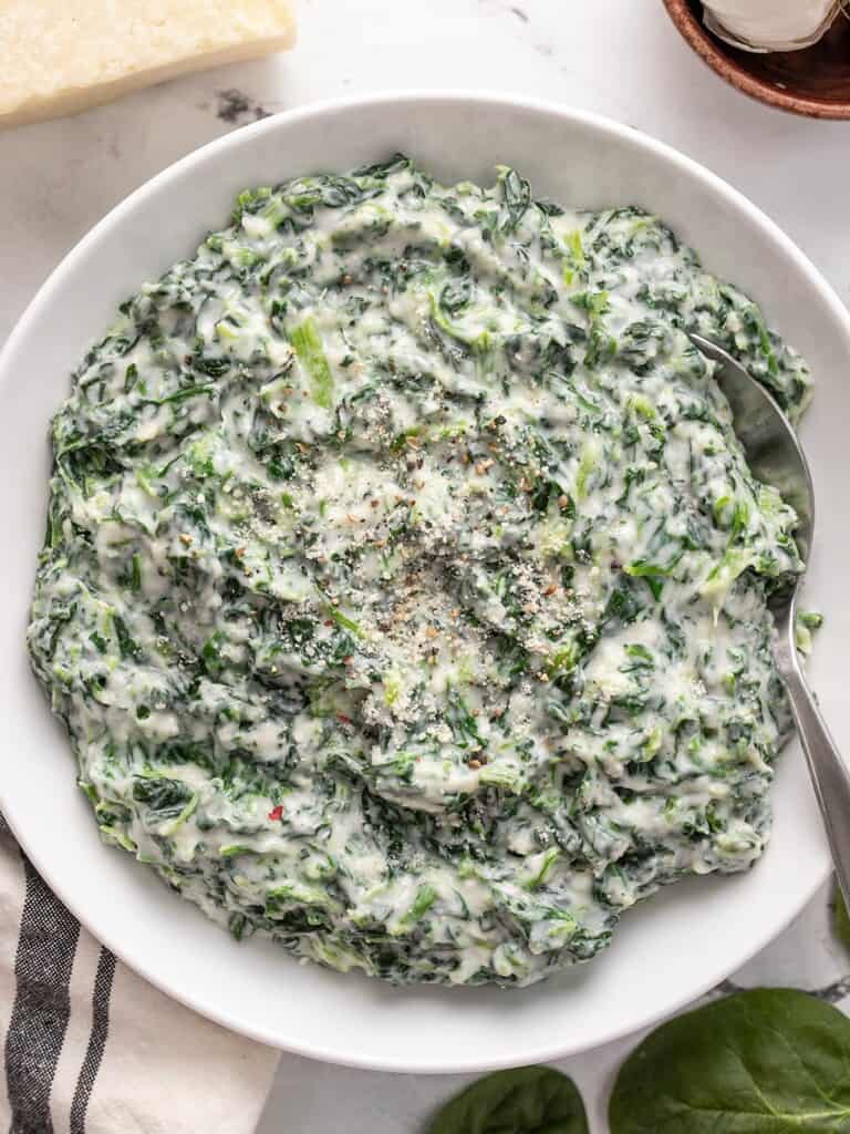 Easy Creamed Spinach - Budget Bytes