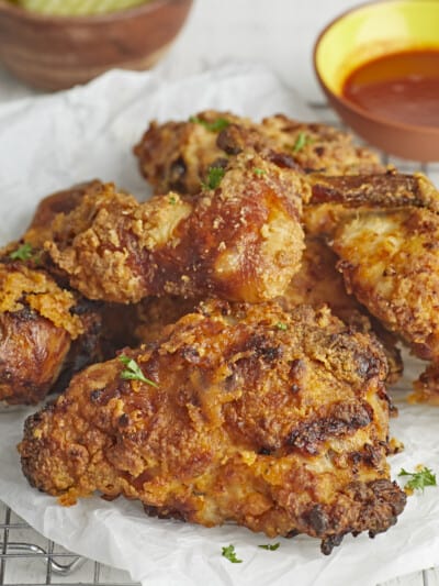 Air Fryer Fried Chicken - Budget Bytes