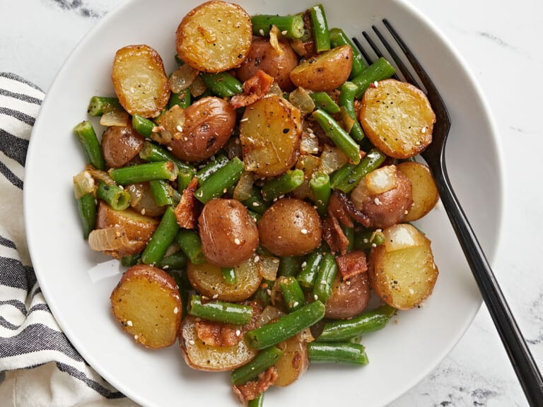 Potato and Green Bean Skillet - Budget Bytes