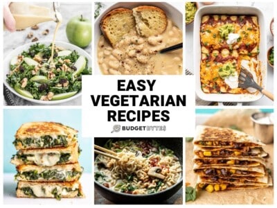 Easy Vegetarian Recipes - Budget Bytes