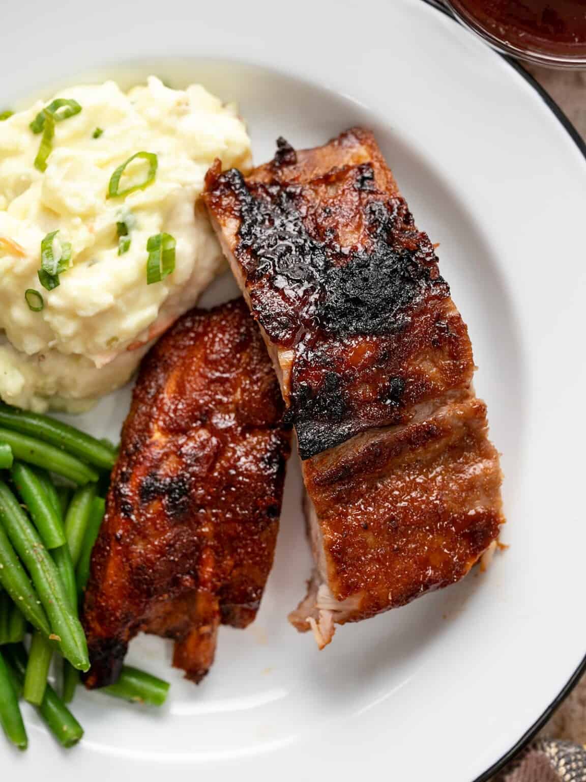 Tender Bbq Ribs Recipe Budget Bytes