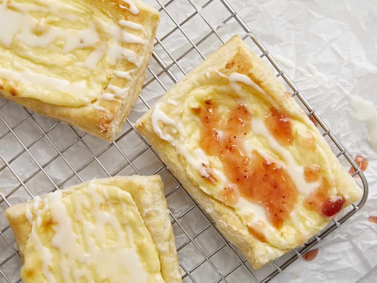 Easy Cream Cheese Puff Pastry Danish Recipe - The Baking ChocolaTess