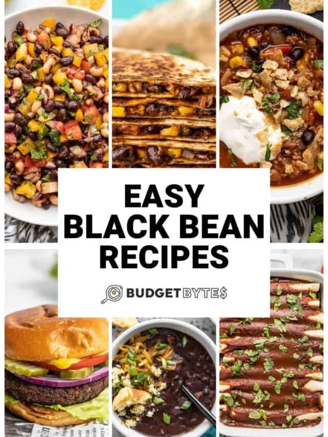 Easy Black Beans Recipes - Budget Bytes