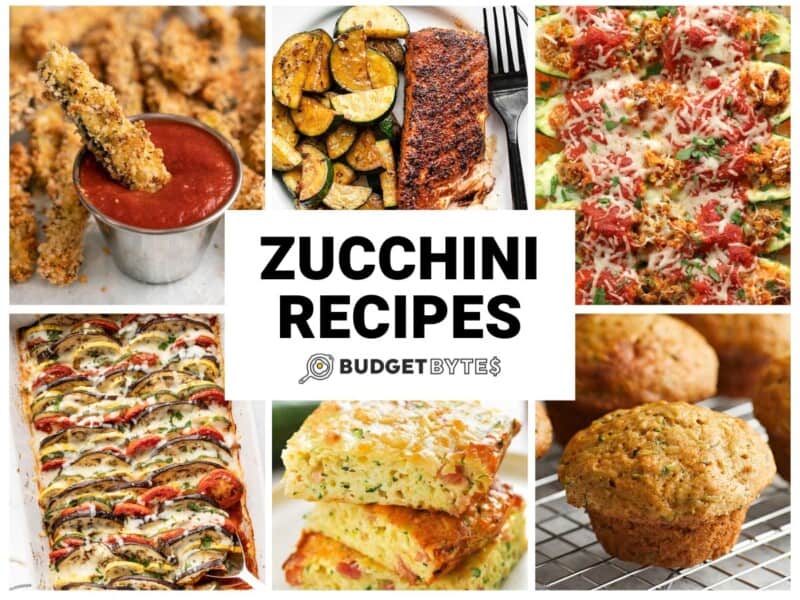Zucchini Recipes - Budget Bytes