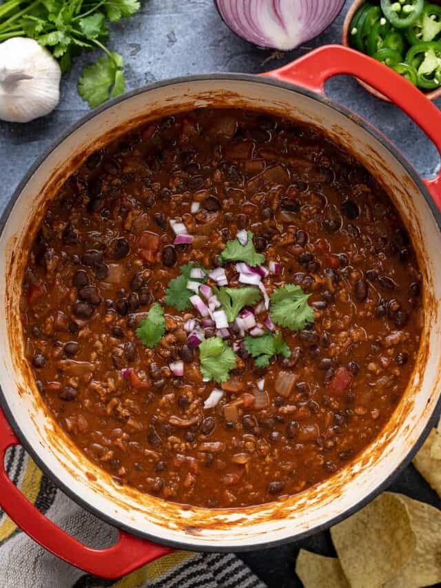 Black Bean Chili - Fast & Easy - Budget Bytes