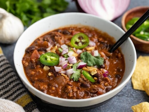 Black Bean Chili - Fast & Easy - Budget Bytes