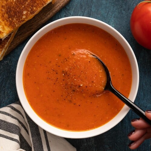 Roasted Tomato Soup - Budget Bytes