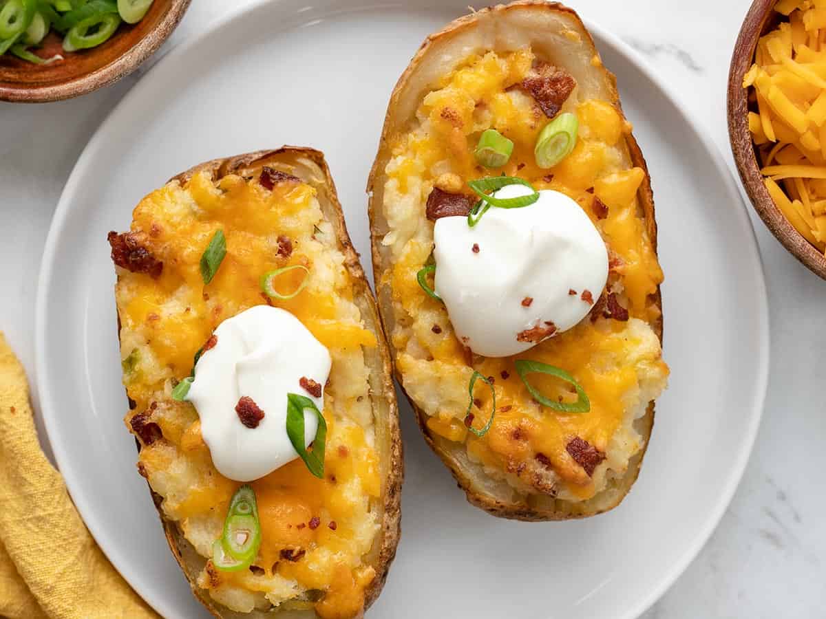 Twice Baked Potatoes - Tastes Better From Scratch