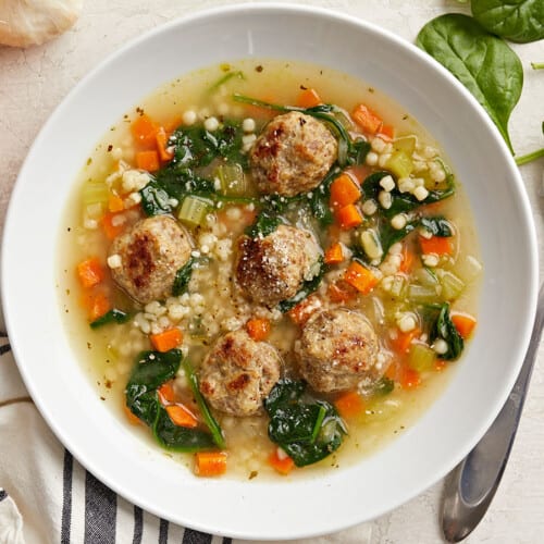 Italian Wedding Soup - What's Gaby Cooking