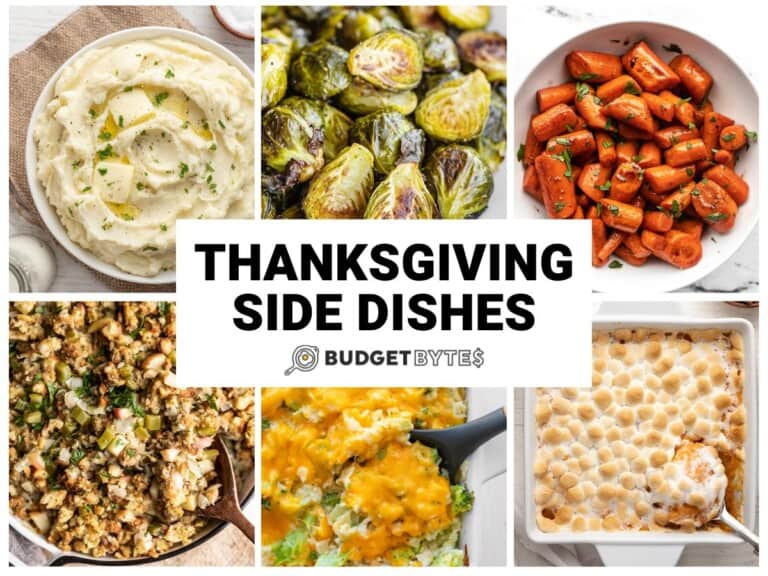 Thanksgiving Side Dishes - Budget Bytes