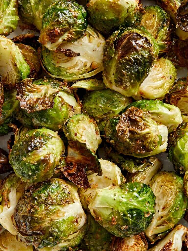 Air Fryer Brussels Sprouts - Budget Bytes