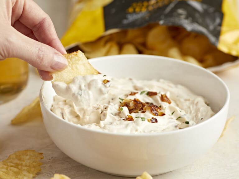 Homemade French Onion Dip - Budget Bytes