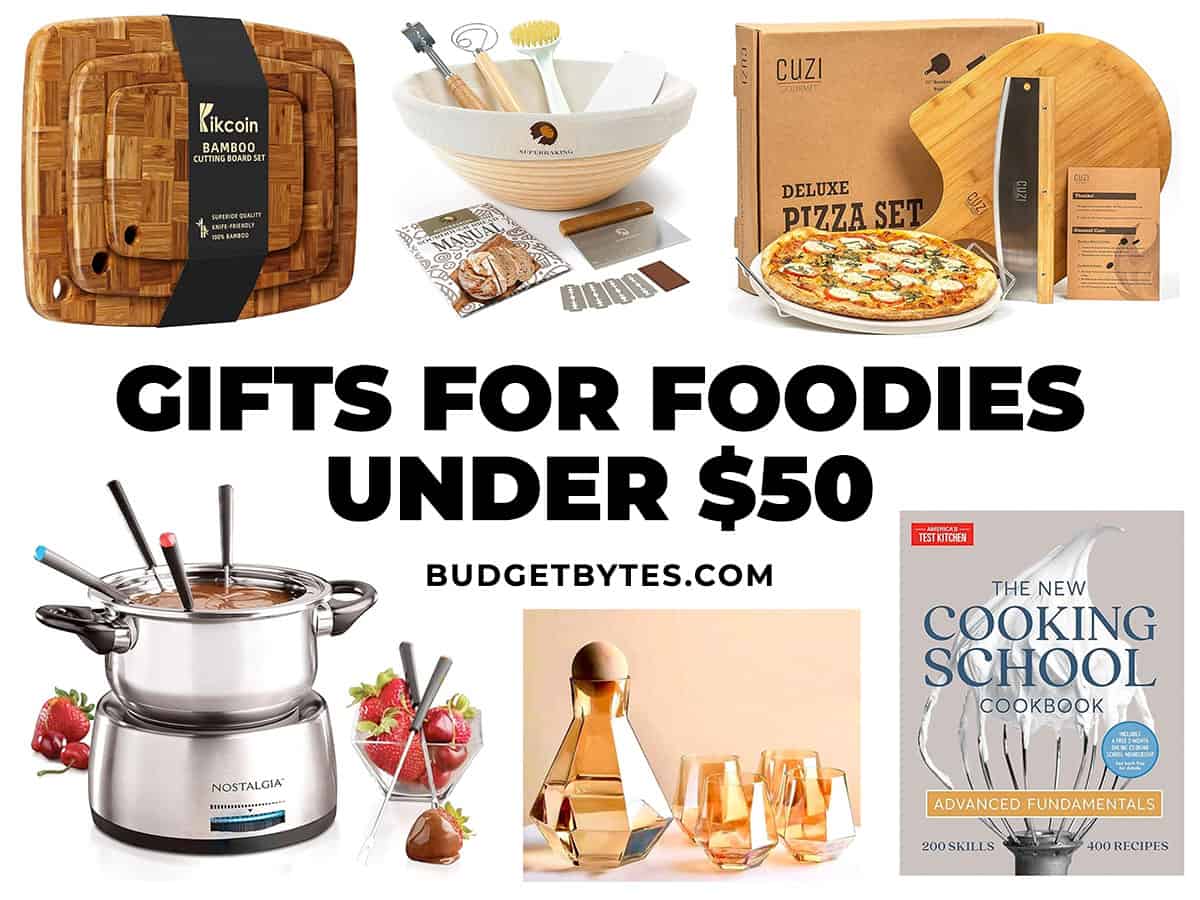 Best Gifts for Foodies: 30 Ideas Under $50