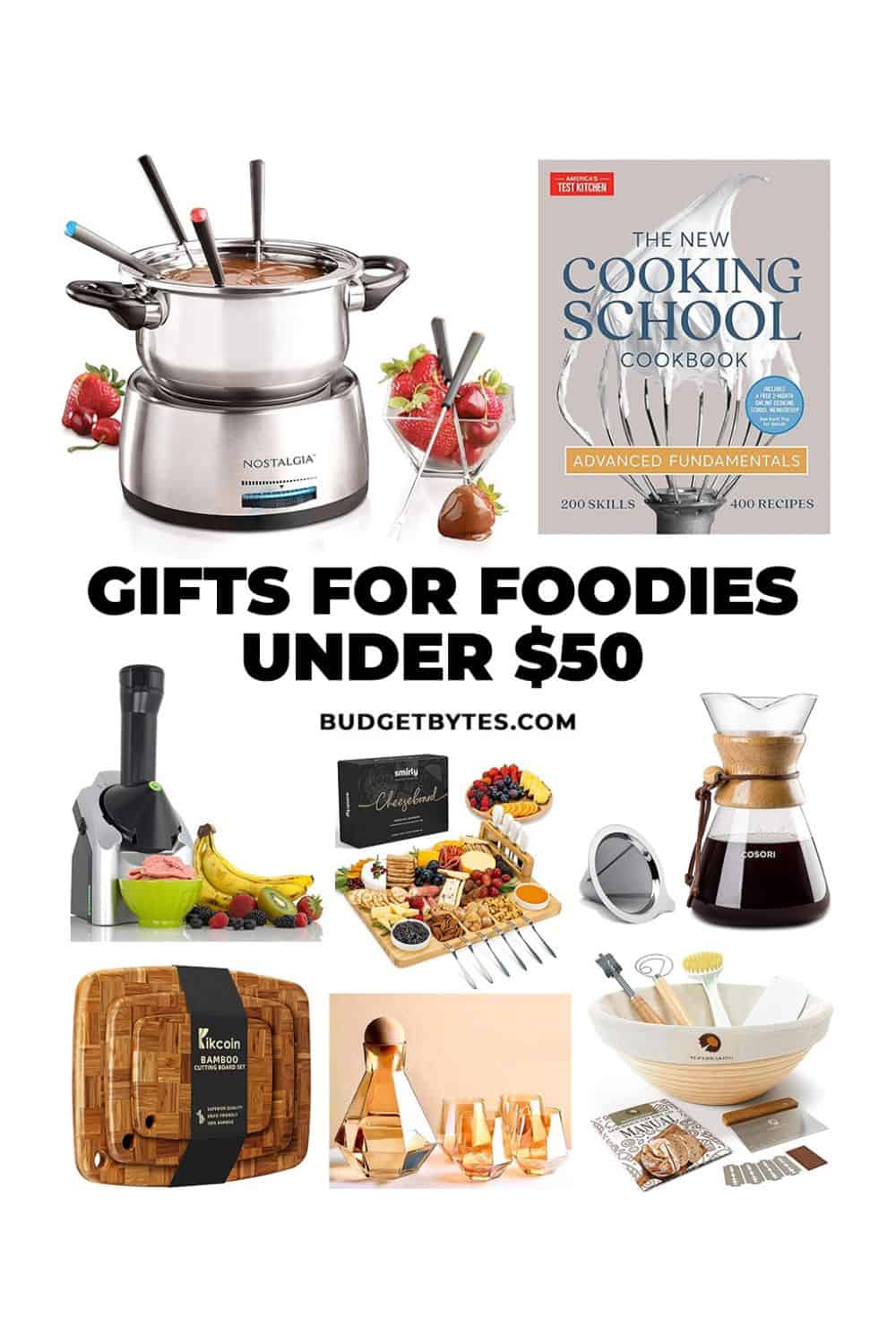 16 Best Gifts for Cooking Lovers Under $100 - Fad Free Nutrition Blog