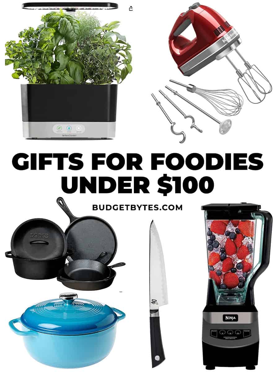 18 Unique Gifts for Cooking Enthusiasts Under $100 - Homebody Eats