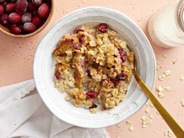 Apple Cranberry Baked Oatmeal - Budget Bytes