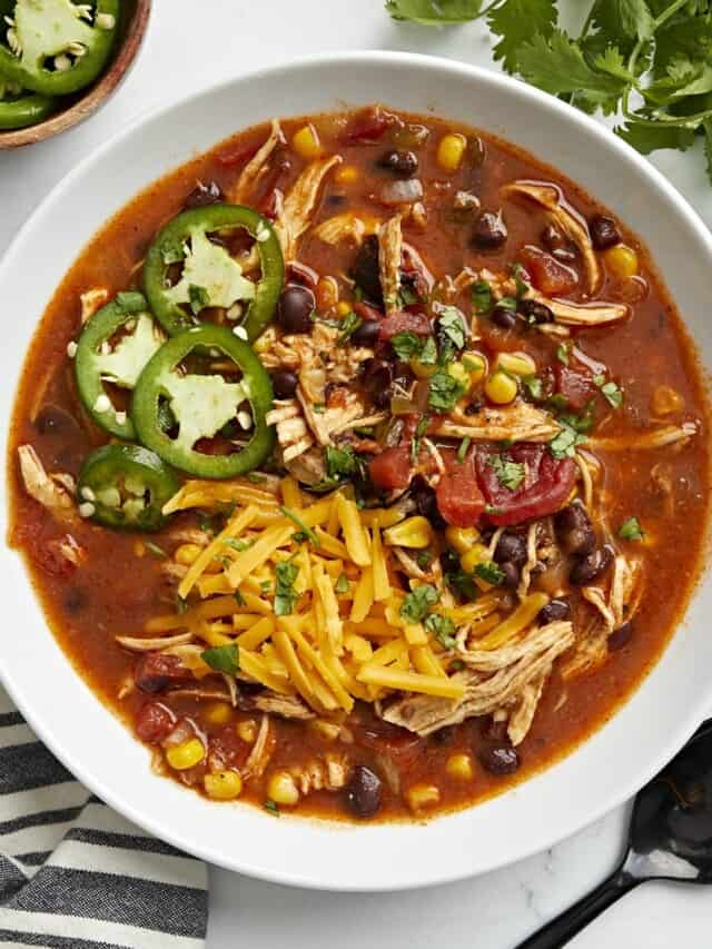 Chicken Enchilada Soup - Budget Bytes