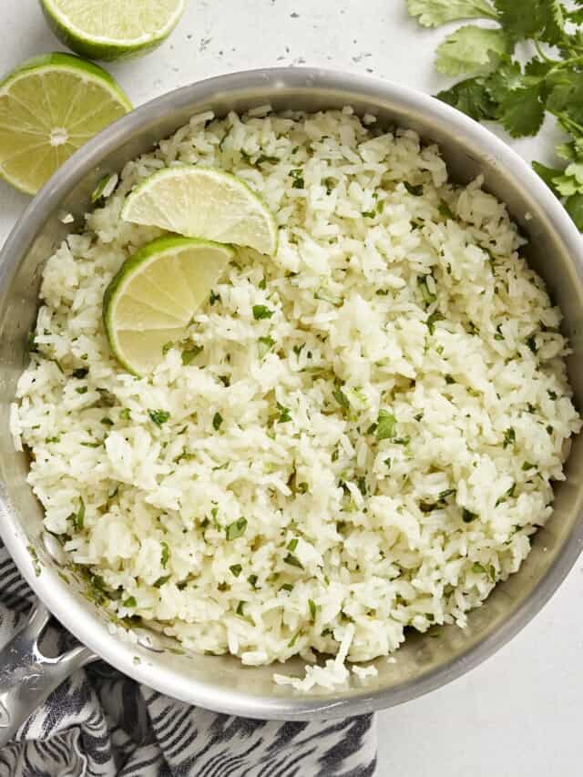 Cilantro Lime Rice - Budget Bytes