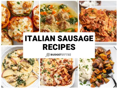 Italian Sausage Recipes - Budget Bytes