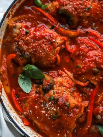 Chicken Cacciatore - Budget Bytes