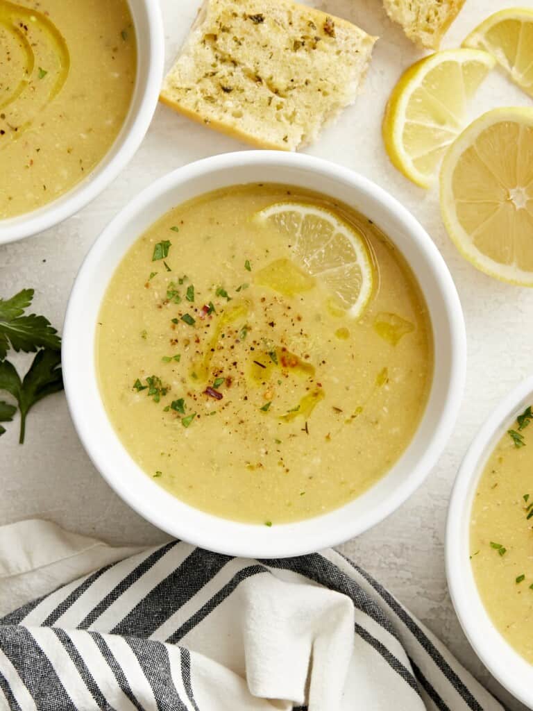 Lemony Chickpea Soup - Budget Bytes