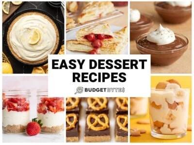 Dessert Recipes | Budget Bytes