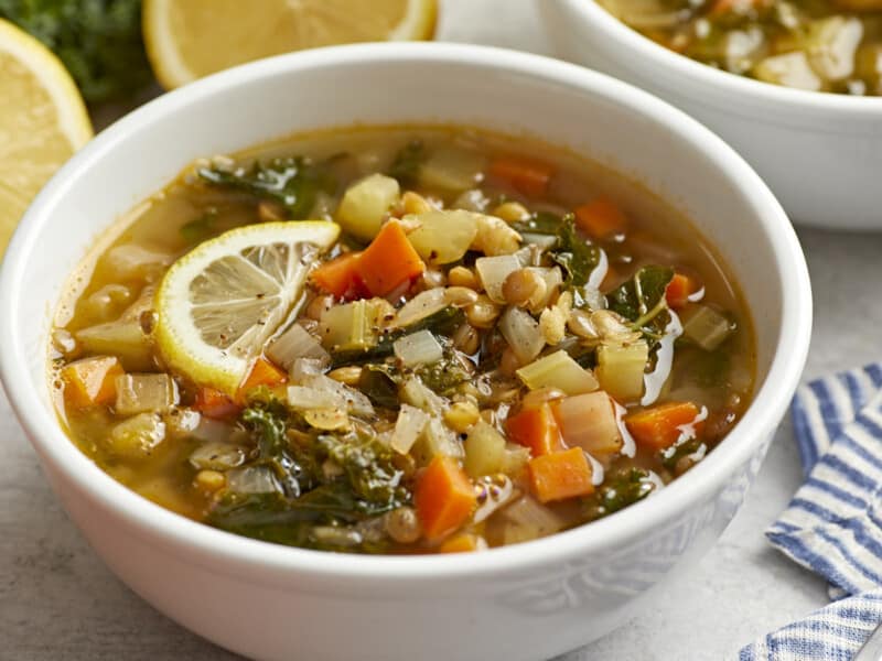 Mediterranean Lentil Soup - Budget Bytes