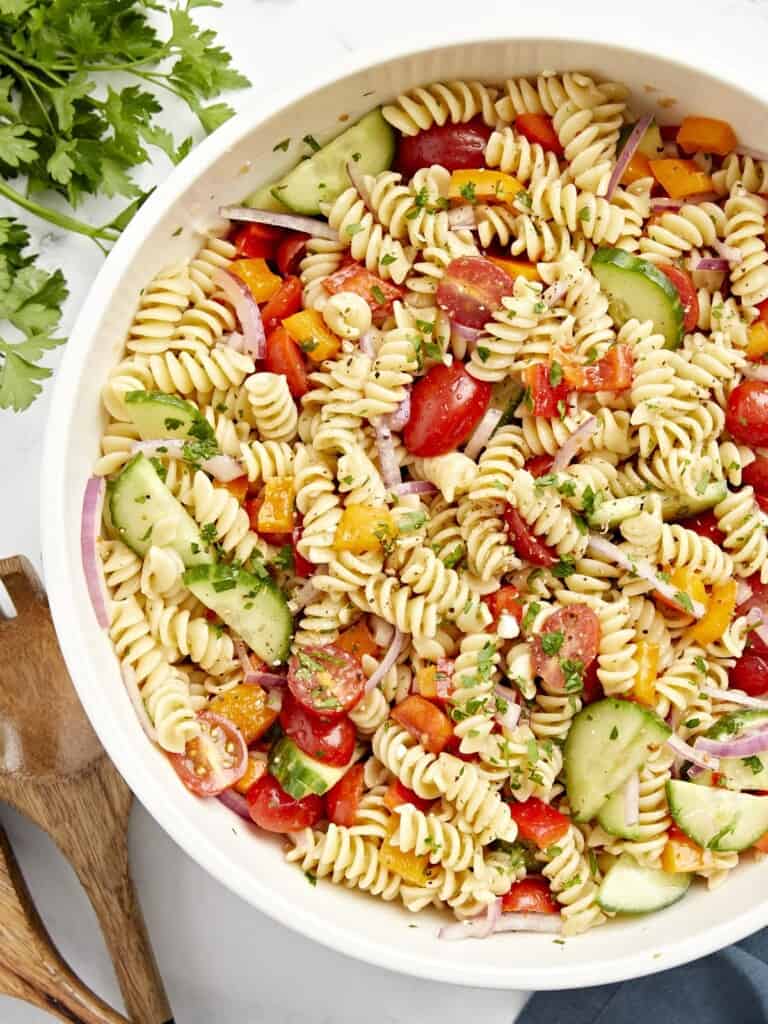 Easy Pasta Salad Recipe - Budget Bytes