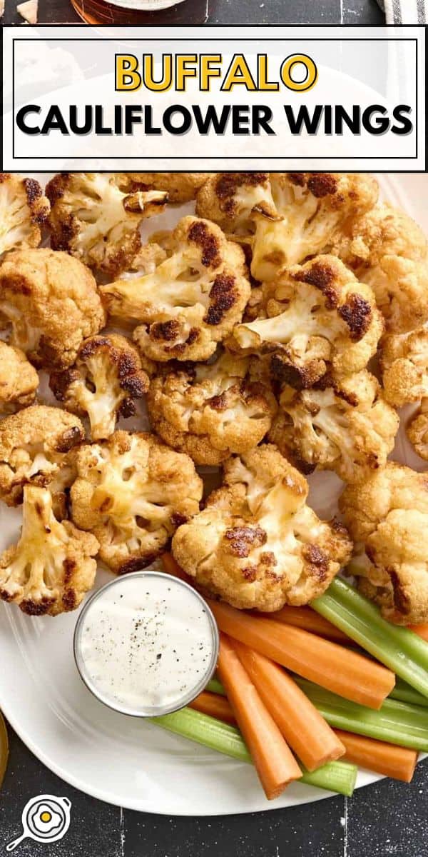 Buffalo Cauliflower Wings pin image