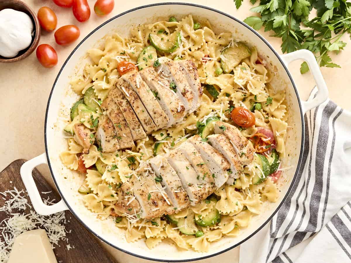 Chicken Pasta Primavera