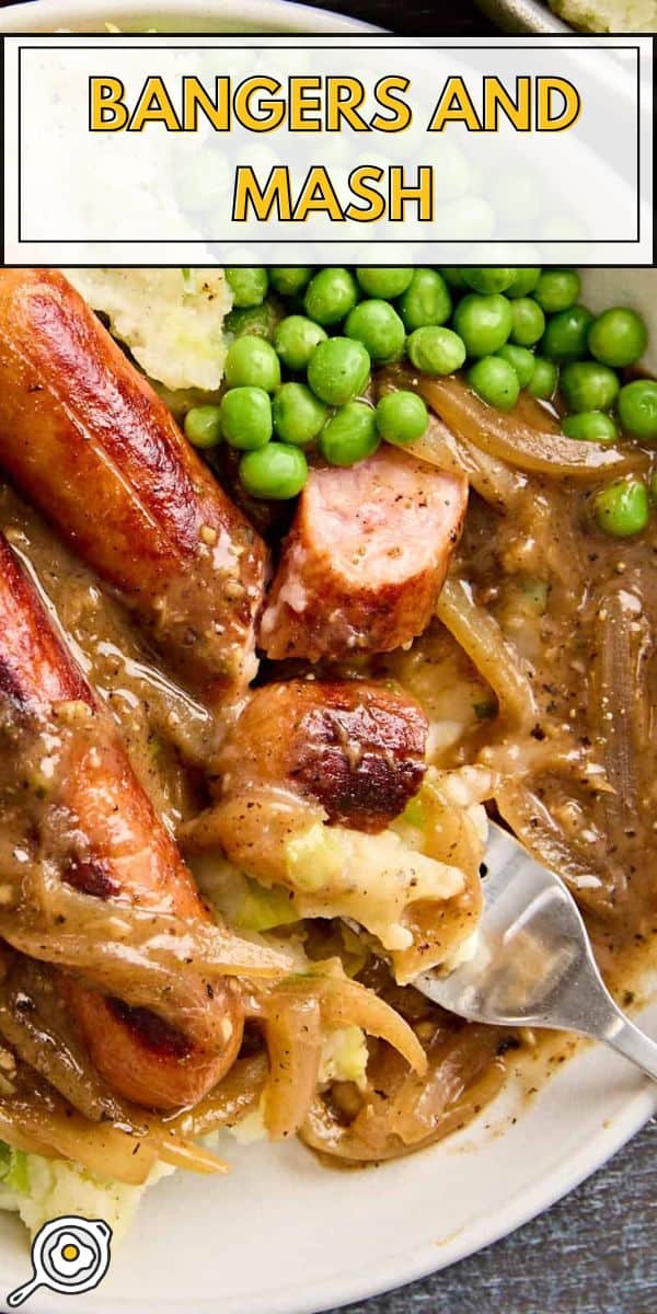 bangers and mash pin image